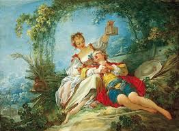 Fragonard:"l'art d'aimer au jardin" (phDR)