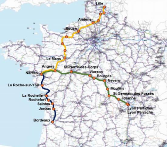 Bordeaux-Nantes et Nantes-Lyon: SNCF Voyageurs