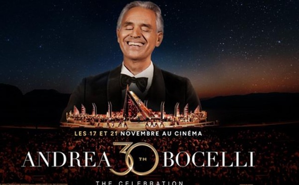 Le film sur Andrea Bocelli dans les cinémas